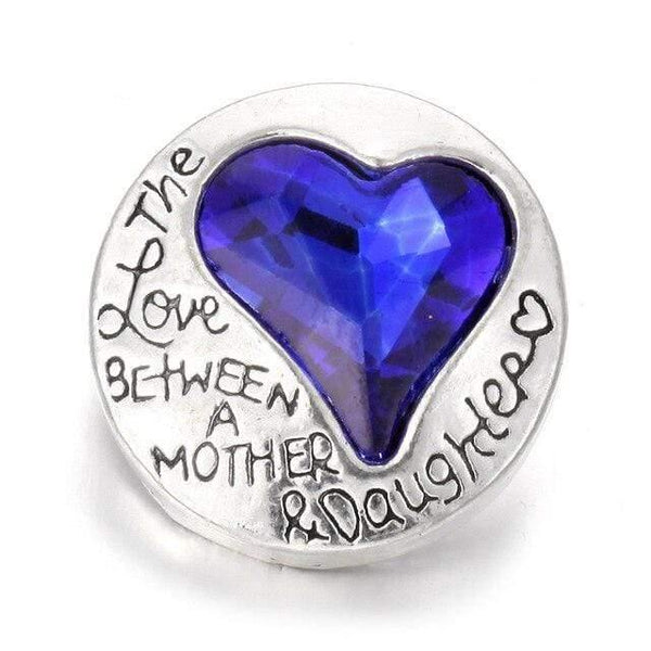 Planet Gates 10 6pcs/lot New Snaps Jewelry High Quality Love Heart  18mm Metal Snap Buttons DIY Charms Button Jewerly