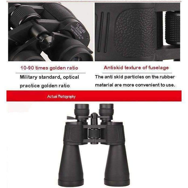 Planet Gates 10-90x80 waterproof High-power HD Night Vision Hunting binoculars telescope professional hunting telescope Free shipping