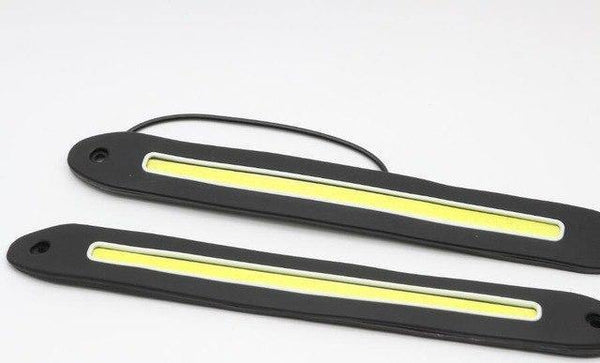 Planet Gates 10 cob 2pcs LED COB DRL Flexible Silicone Daytime Running Lights  4 Styling External Waterproof Led Car Light Source