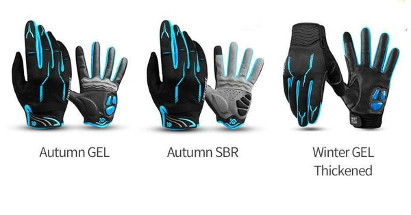 Planet Gates 10 Colors Winter Women Men's Cycling Gloves Full Finger with GEL Pad  Shockproof MTB Mountain Bike Bicycle Gloves