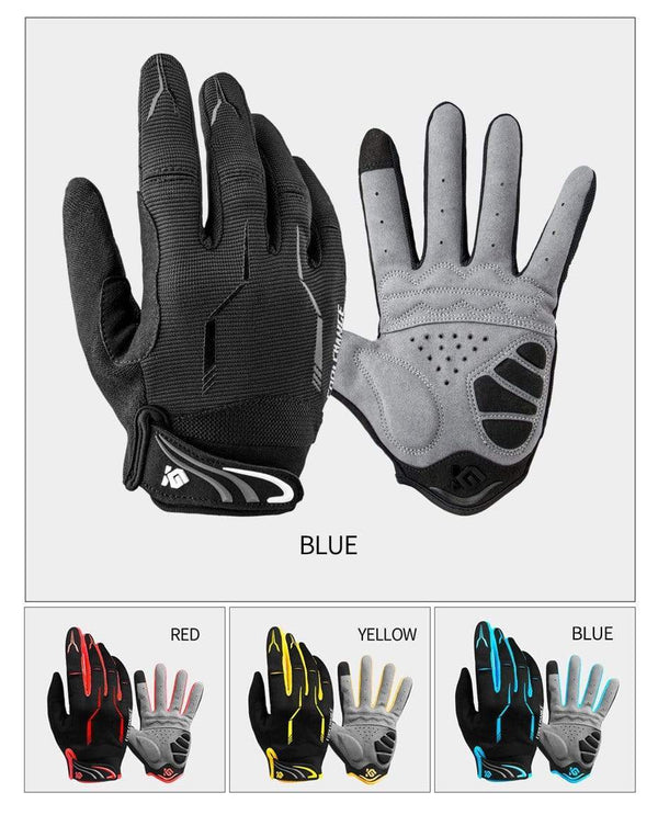 Planet Gates 10 Colors Winter Women Men's Cycling Gloves Full Finger with GEL Pad  Shockproof MTB Mountain Bike Bicycle Gloves