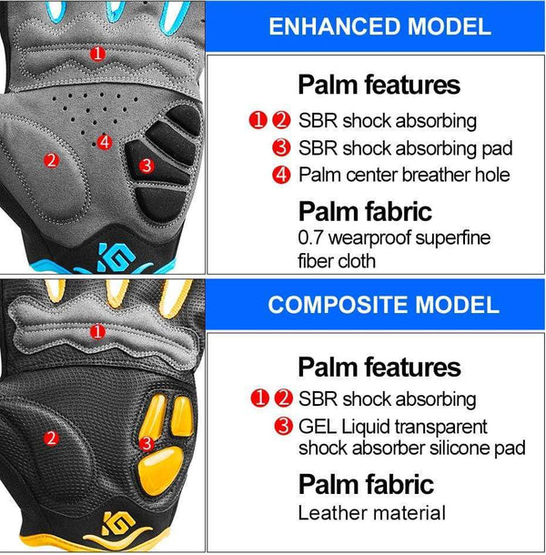 Planet Gates 10 Colors Winter Women Men's Cycling Gloves Full Finger with GEL Pad  Shockproof MTB Mountain Bike Bicycle Gloves