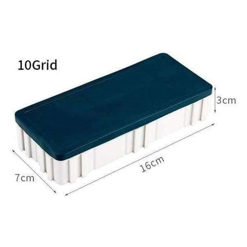 Planet Gates 10 grid 1 Piece 10/24/36/48Grid Soft Cover Paint Palette Watercolor Painting Palette Professional Art Plastic Palette Art Supplies