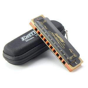 Planet Gates 10 Hole Diatonic Blues Harmonica Armonicas Mouth Ogan Woodwind Musical Instrument Melodica