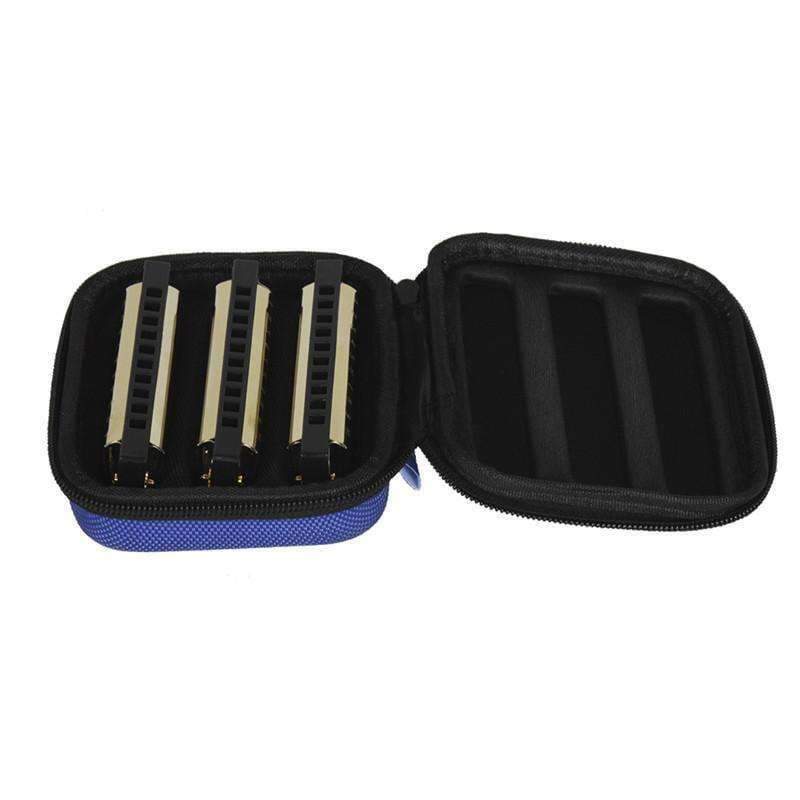 Planet Gates 10 Holes Lightweight Harmonica Case Tremolo Harmonica  Musical Instrument Part Accessories