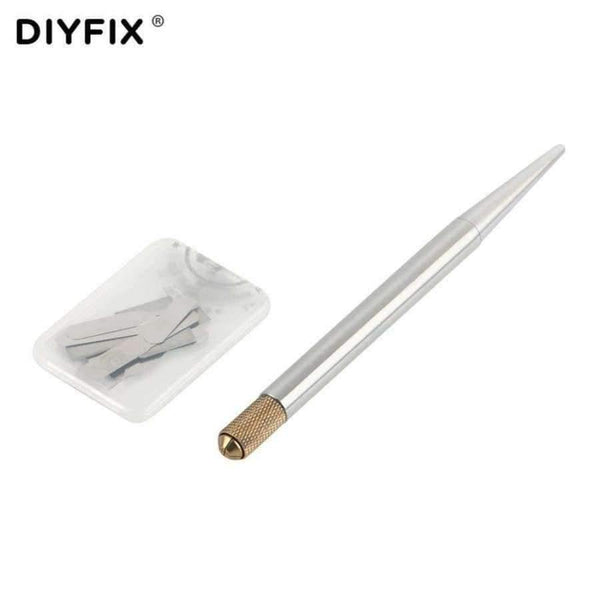 Planet Gates 10 in 1 Mobile Phone BGA IC Chip Repair Blades Kit for iPhone CPU Remover Logic Board NAND Flash Repair Tools