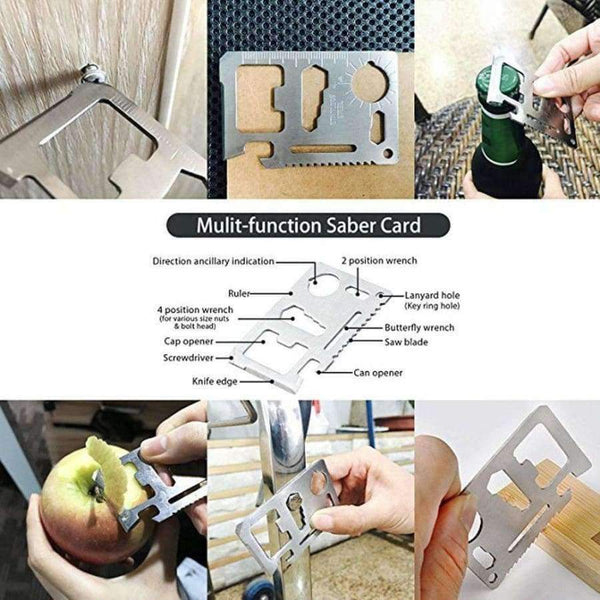 Planet Gates 10 in 1 survival kit Set  EDC Camping equipment Multifunction First aid SOS Emergency Supplies+Multifunctional pliers