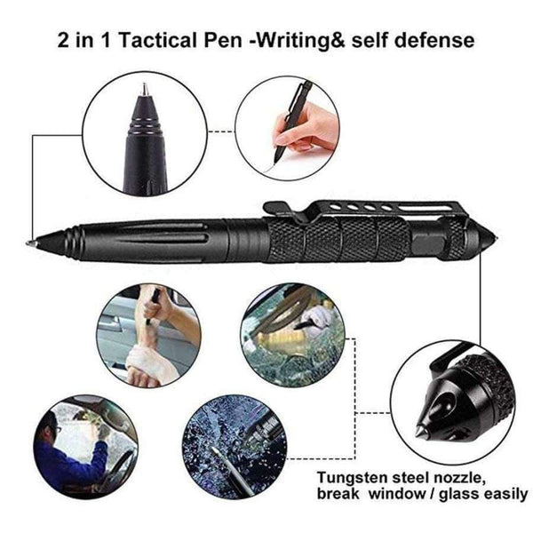 Planet Gates 10 in 1 survival kit Set  EDC Camping equipment Multifunction First aid SOS Emergency Supplies+Multifunctional pliers