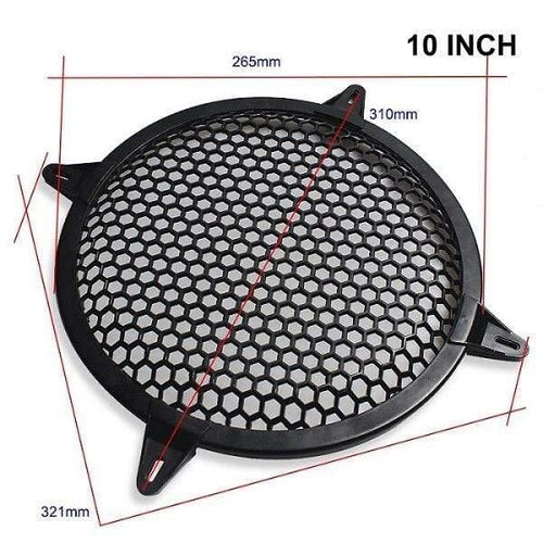 4/6/8/10/12 INCH Plastic Frame Stage Sound Speaker Mesh Protection Enclosure Net Cover Speakers Accessories