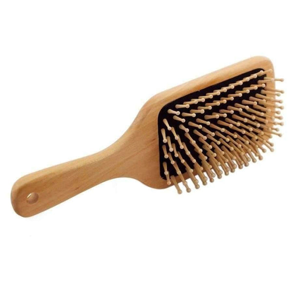 Planet Gates 10 inch BIG Wooden Paddle Brush Wooden Hair Care Spa Massage Comb Antistatic Comb Hair Styling Drop Shipping