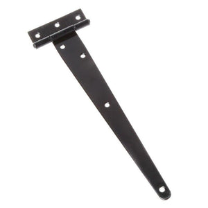 Black Paint T Shape Triangle Hinge Cabinet Shed Wooden Door Gate Hinges Hardware
