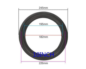 Planet Gates 10 inch GHXAMP 2PCS Speaker Foam Repair Folding Edge Ring Subwoofer Speaker Repair Accessories DIY 5 INCH 6.5INCH 8 INCH 10 12 INCH