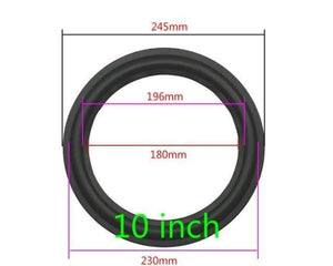 Planet Gates 10 inch GHXAMP Speaker Rubber Surround Repair 3 inch 4 inch 5 inch 6.5 8 inch Speaker Subwoofer Accessories General Folding Edge Diy