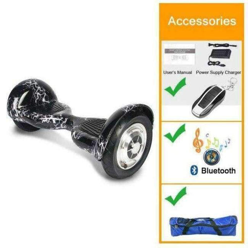 Planet Gates 10 Inch Lightning / Germany Electric Scooter Hoverboard Skateboard Hover Board Self Balancing Scooter 10 inch Hoverboard 10 inch Skuter Adults Toys