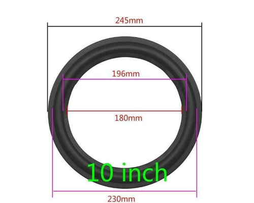 Speaker Rubber Surround Repair 3 inch 4 inch 5 inch 6.5 8 inch Speaker Subwoofer Accessories General Folding Edge Diy