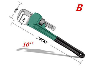 Planet Gates 10  Inches Multi-function pliers High-carbon steel water pipe pliers Hook type water pump Clamps car repair tool Hand tools