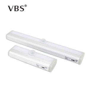 Planet Gates 10 LEDs Cold White LED Cabinet Light IR Infrared Motion Detector Sensor Closet Night Light 10 leds 6leds Lamp Induction Wardrobe Steps Bar Lighting