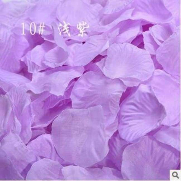 Planet Gates 10 Light purple Wedding Decor 1000 pcs/lot Atificial Flowers Wholesale Polyester Wedding Rose Petals Wedding Birthday Accessories