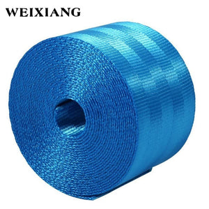 Planet Gates 10 Meters Roll Seat Belt Webbing Strap Thicken Car Seat Stroller Safety Belt Harness Backpack Belt Straps Fashion Color Ribbon