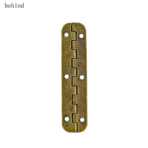 10 pcs Bronze Archaize 65*15MM Oval Iron Long Hinge Wooden Box Gift Box Hinge