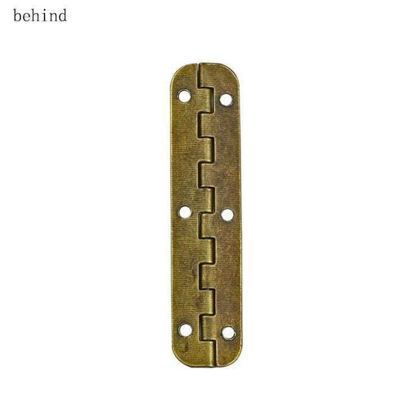 10 pcs Bronze Archaize 65*15MM Oval Iron Long Hinge Wooden Box Gift Box Hinge