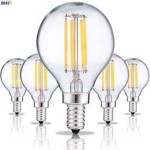 Planet Gates 10 ks / E14 IWHD Bombilla Dekorace Vintage Retro Žárovky 4W G45 Filament LED Edison Žárovka Ampoule Gloeilamp E14 E27