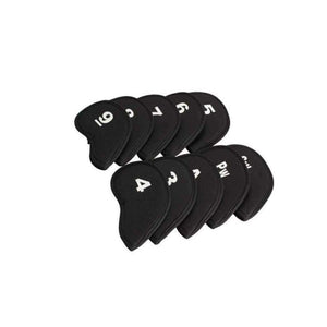 Planet Gates 10 Pcs Heavy Duty Neoprene Golf Thick Club Covers Set Covers