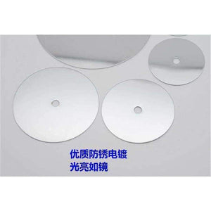 Planet Gates 10 pcs Lamps circular iron lamp old lamp chassis lamp base wafer arm fixed chrome custom size Lighting Accessories