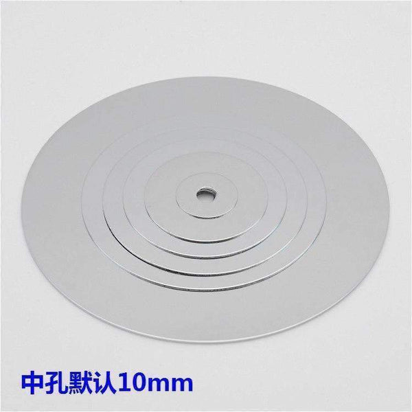 Planet Gates 10 pcs Lamps circular iron lamp old lamp chassis lamp base wafer arm fixed chrome custom size Lighting Accessories