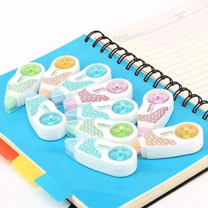 Planet Gates 10 pcs/lot Creative 5mm*6m Deco Correction Tape Cute Mini Correctiong Tapes for Student School Office Stationery Supply