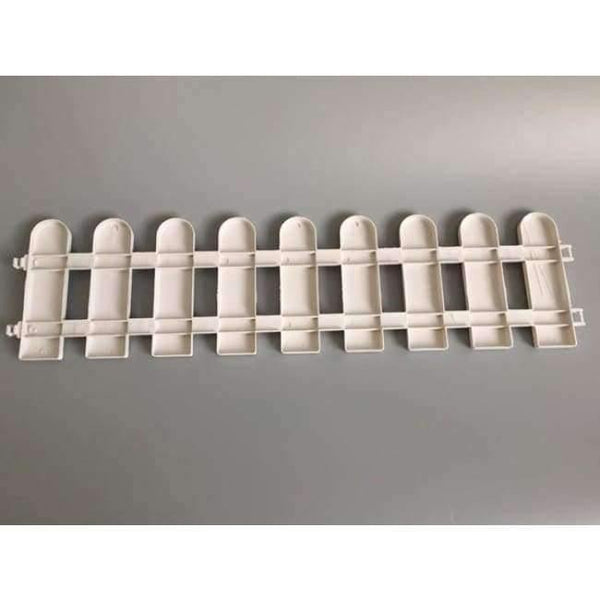 Planet Gates 10 Pcs/Lot D50*H13CM plastic barrier fence white garden supplies Small Fence Use for Indoor Decoration