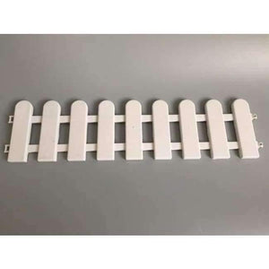 Planet Gates 10 Pcs/Lot D50*H13CM plastic barrier fence white garden supplies Small Fence Use for Indoor Decoration