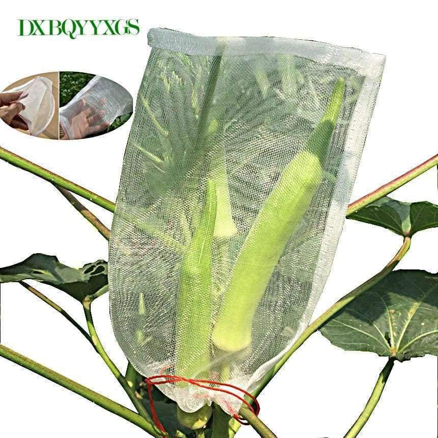 Planet Gates 10 Pcs/Lot  Insect Nylon Net Bag Seed filter bag fruit bag With Vegetable Fruit Protection Breeding Bag Garden Supplies