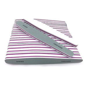 Planet Gates 10 Pcs/lot Nail Buffer File 1000/4000 Grit Pro Polishing Blocks Buffing Sanding Files Nail Art Accessories Manicure Tools Buffer