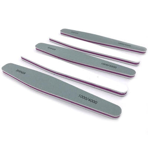 Planet Gates 10 Pcs/lot Nail Buffer File 1000/4000 Grit Pro Polishing Blocks Buffing Sanding Files Nail Art Accessories Manicure Tools Buffer