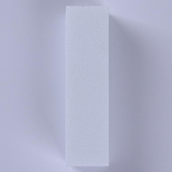 Planet Gates 10 Pcs Nail Art File Set White Color Nail Buffers Sanding Grinding Block Sponge Form Pedicure  Nail Art Tool Kit