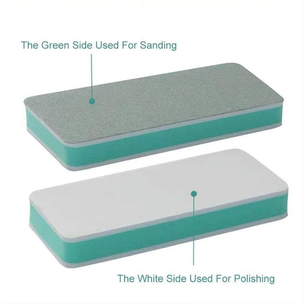 Planet Gates 10 Pcs Nail Buffer Nail Art Double-Sided Polishing Block for Manicure Buffer Smooth Shine Tool.