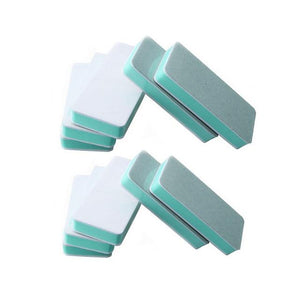 Planet Gates 10 Pcs Nail Buffer Nail Art Double-Sided Polishing Block for Manicure Buffer Smooth Shine Tool.