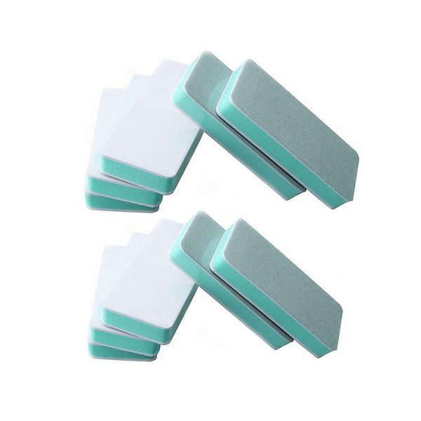 Planet Gates 10 Pcs Nail Buffer Nail Art Double-Sided Polishing Block for Manicure Buffer Smooth Shine Tool.