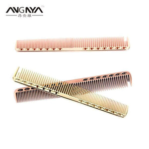 Planet Gates 10 Pcs  Stainless Steel Hair Comb Professional Hair Salon Hairdressing Anti-static Barbers Cutting Hair Care Styling Brush Tools