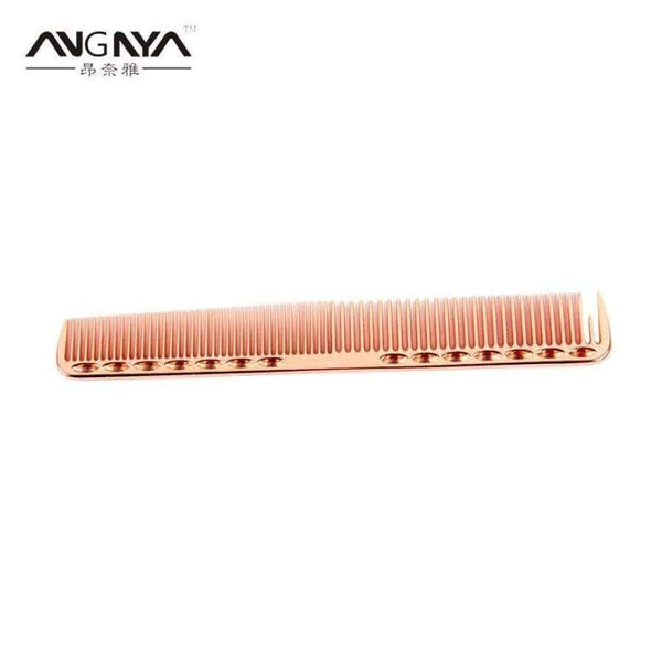 Planet Gates 10 Pcs  Stainless Steel Hair Comb Professional Hair Salon Hairdressing Anti-static Barbers Cutting Hair Care Styling Brush Tools