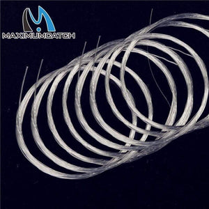 Planet Gates 10 Pieces Tapered Leader  Fly Fishing Line 9ft / 12ft / 15ft 0X-7X Nylon Fly Fishing Leader Clear