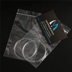 Planet Gates 10 Pieces Tapered Leader  Fly Fishing Line 9ft / 12ft / 15ft 0X-7X Nylon Fly Fishing Leader Clear