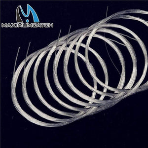 Planet Gates 10 Pieces Tapered Leader  Fly Fishing Line 9ft / 12ft / 15ft 0X-7X Nylon Fly Fishing Leader Clear