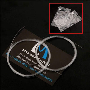 Planet Gates 10 Pieces Tapered Leader  Fly Fishing Line 9ft / 12ft / 15ft 0X-7X Nylon Fly Fishing Leader Clear