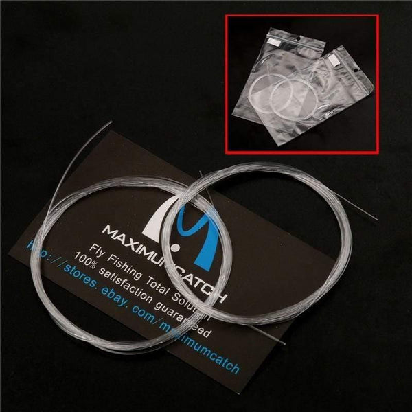 Planet Gates 10 Pieces Tapered Leader  Fly Fishing Line 9ft / 12ft / 15ft 0X-7X Nylon Fly Fishing Leader Clear