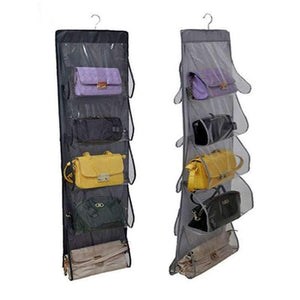 Planet Gates 10 Pocket Family Organizer Backpack Handbag Hanging Holder Storage Bags Closet Shoe Bag Rack Hangers Home Organization Supplies