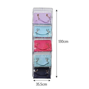 Planet Gates 10 Pocket Family Organizer Backpack Handbag Hanging Holder Storage Bags Closet Shoe Bag Rack Hangers Home Organization Supplies