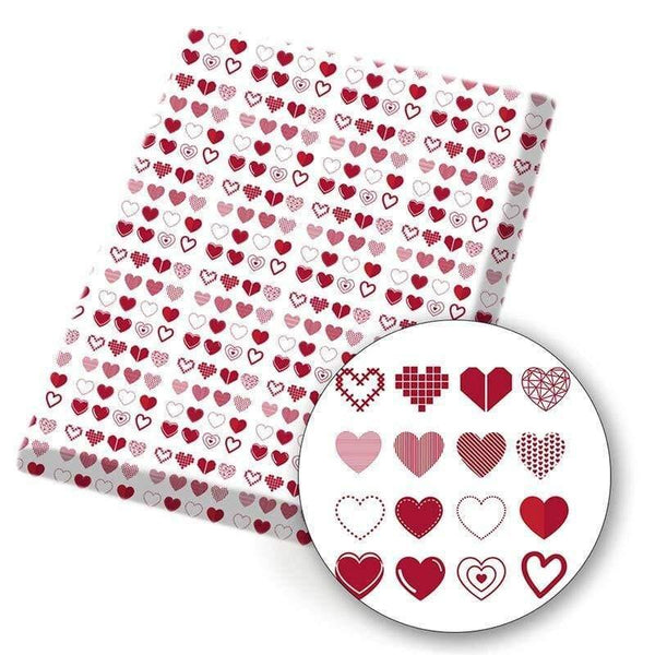 Planet Gates 10 Polyester Cotton Fabric Facial Expression Printed Fabric Sewing Home Textile Cloth Garment Bag Material 45*145cm 80g/pc