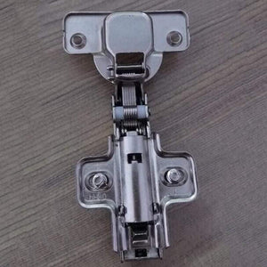 10 "T45" Case Hinge Cushion Wedge Stopper Crossing Plate Hinge with damper The integrated damper ensures a quiet and slow close